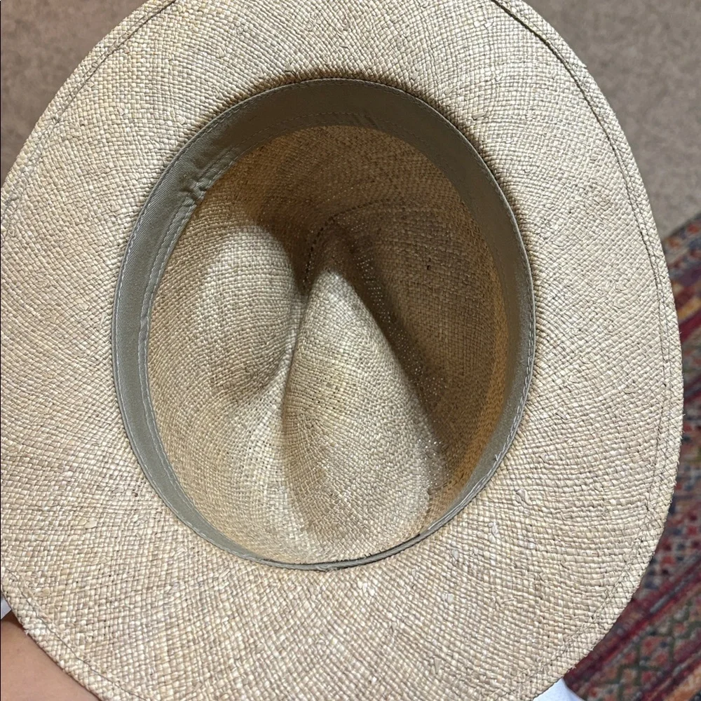 Country Gentleman Men's Tan Fedora Hat with Brown Band